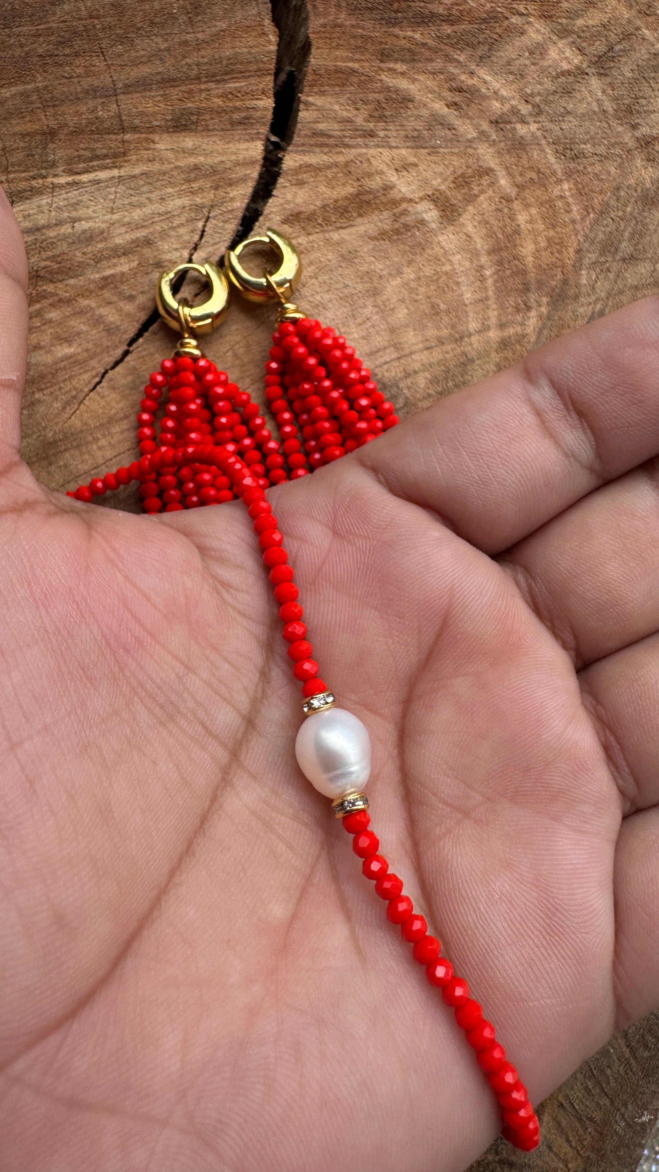 Conjunto Zayah - vermelho coral