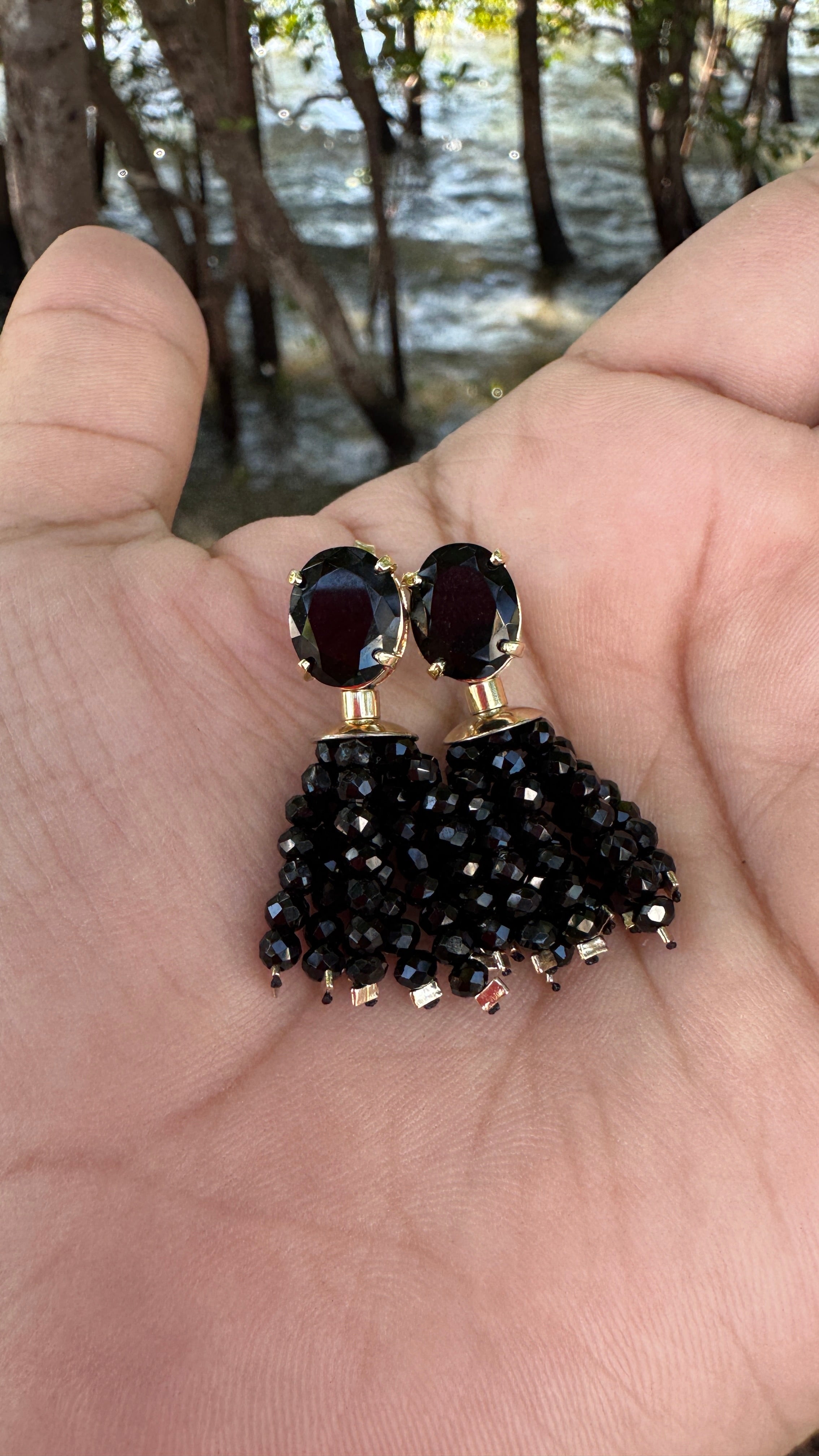 Brinco Paloma - Preto