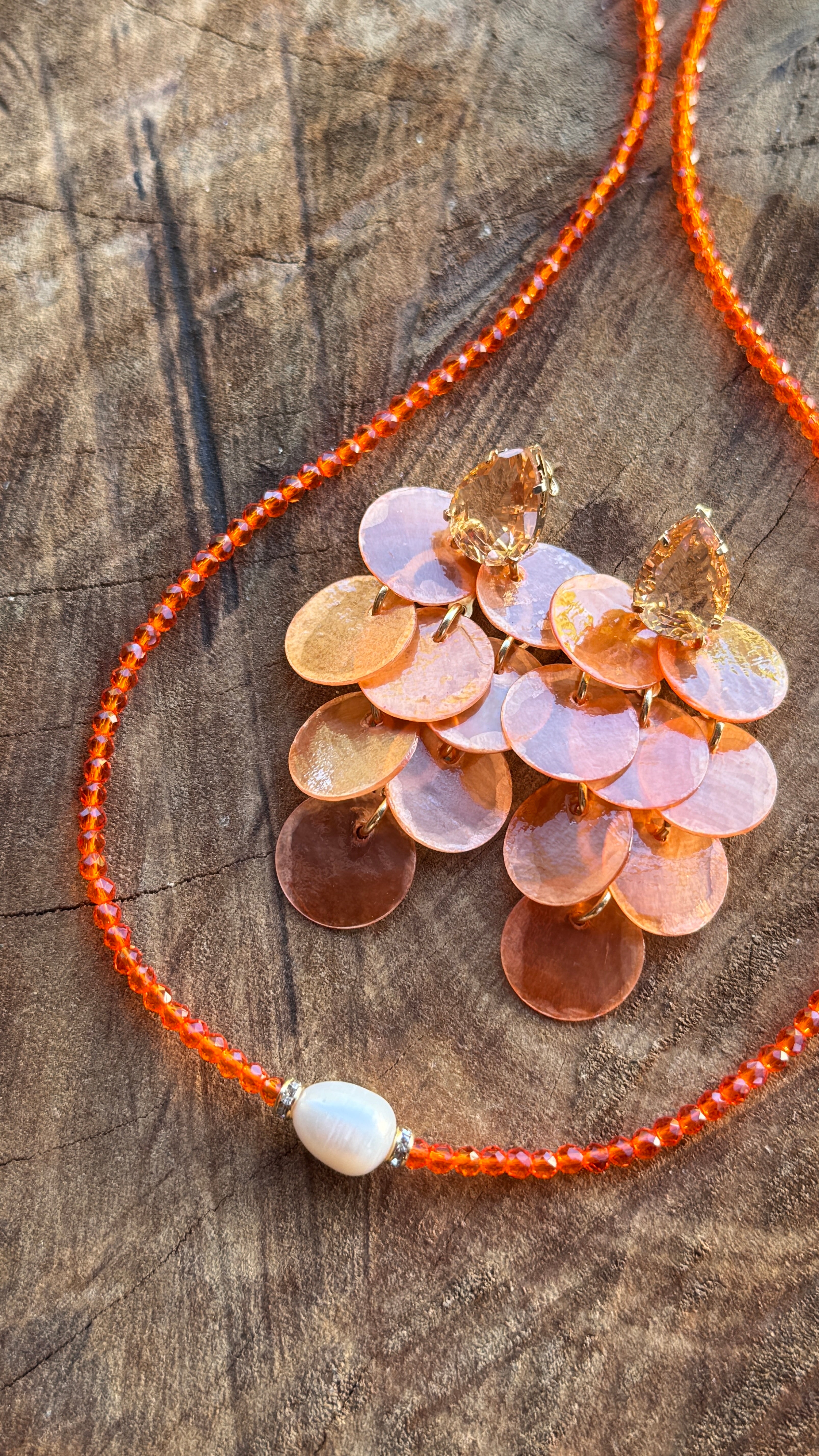 Conjunto Isla 6 cm - Coral suave