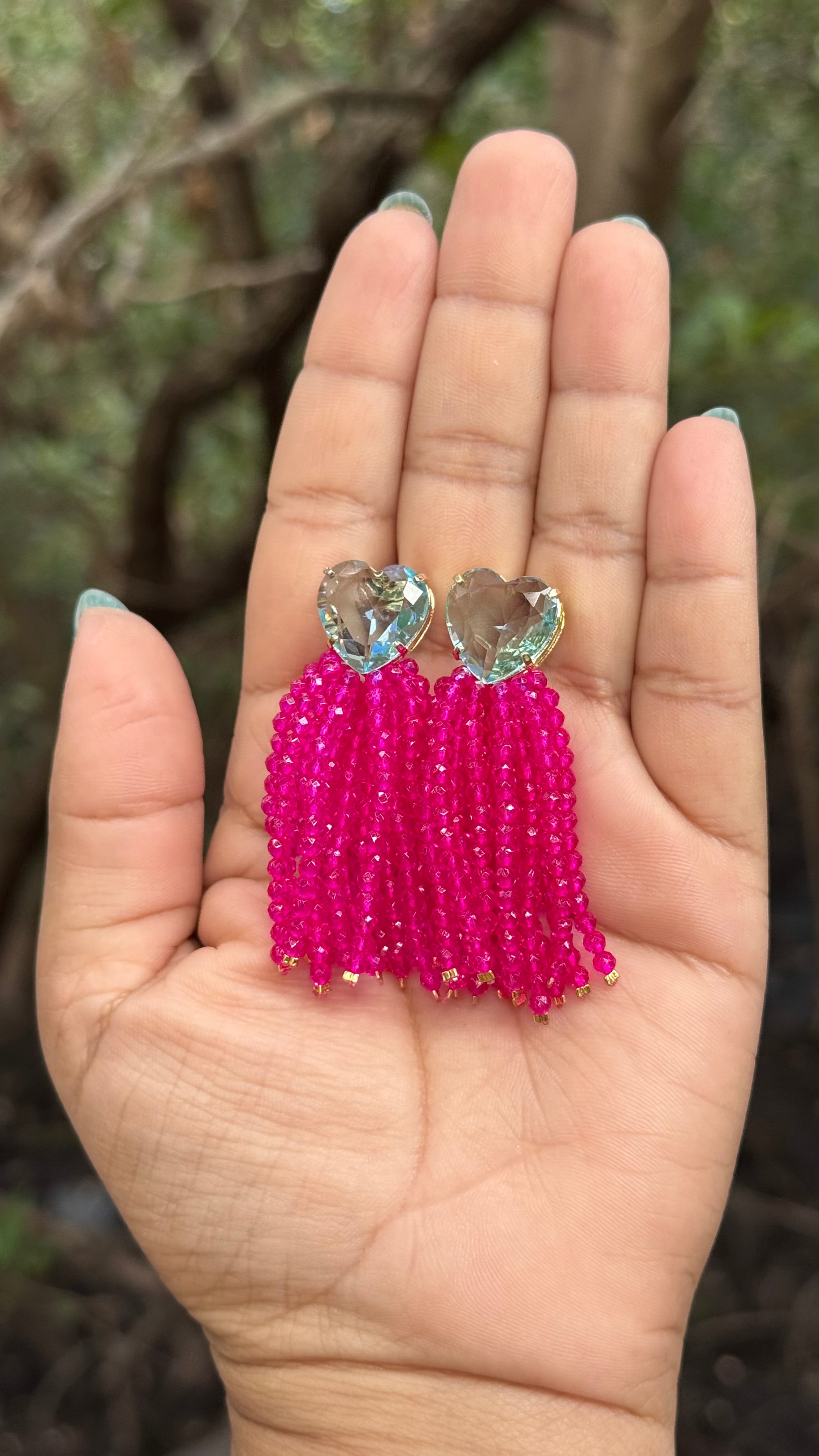 Brinco Larissa - Pink