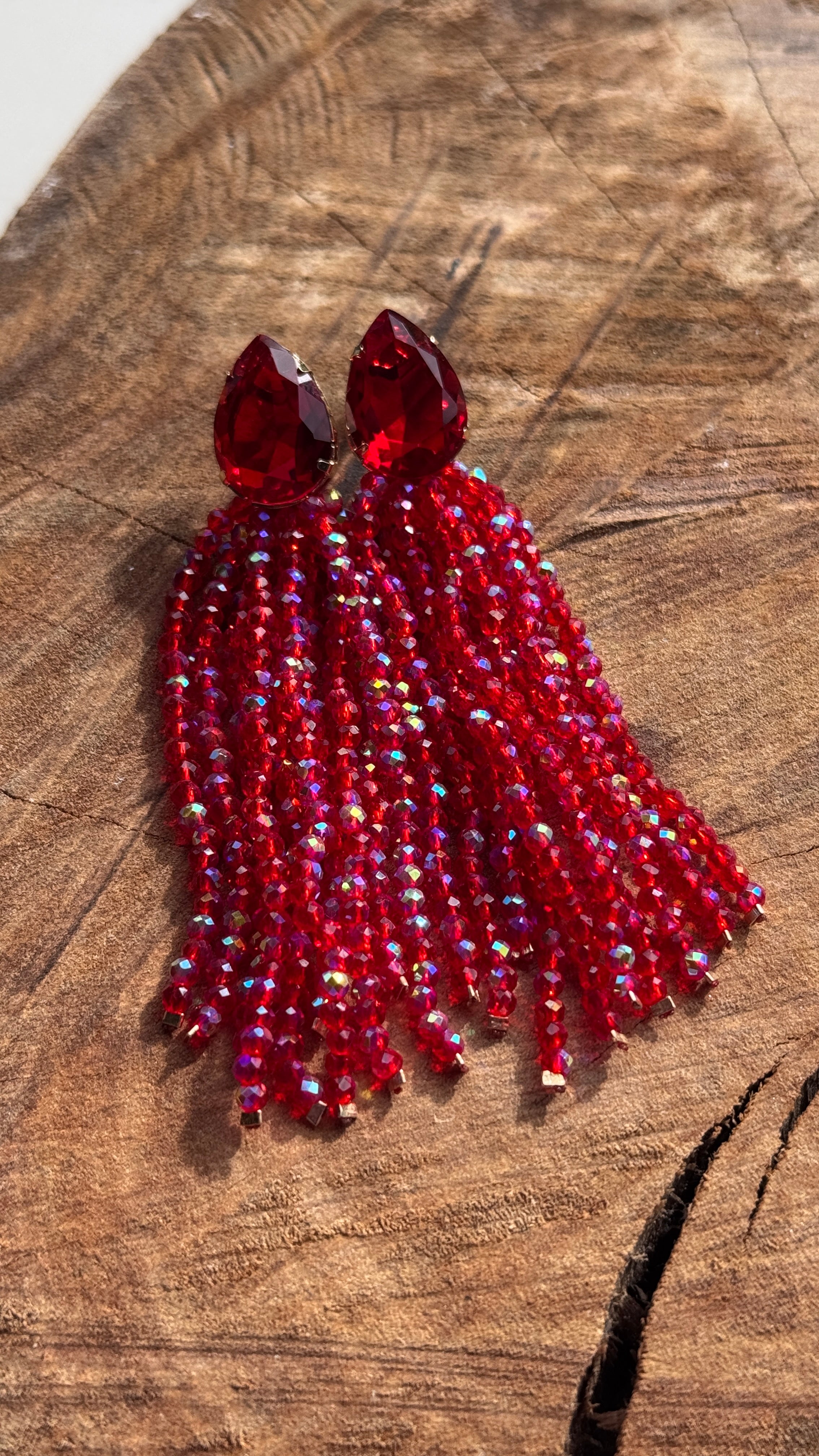 Brinco Astrid - vermelho