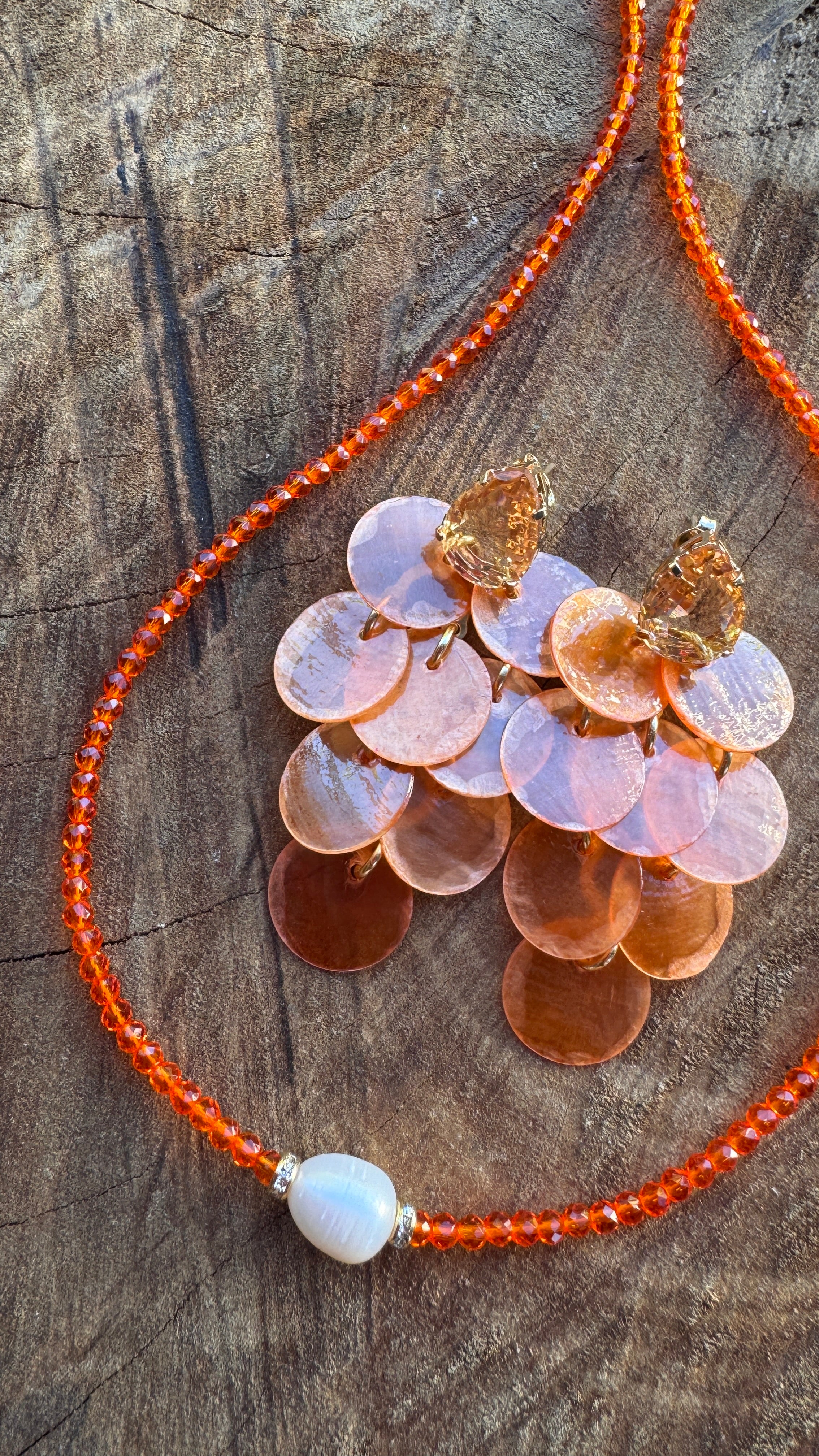 Conjunto Isla 6 cm - Coral suave