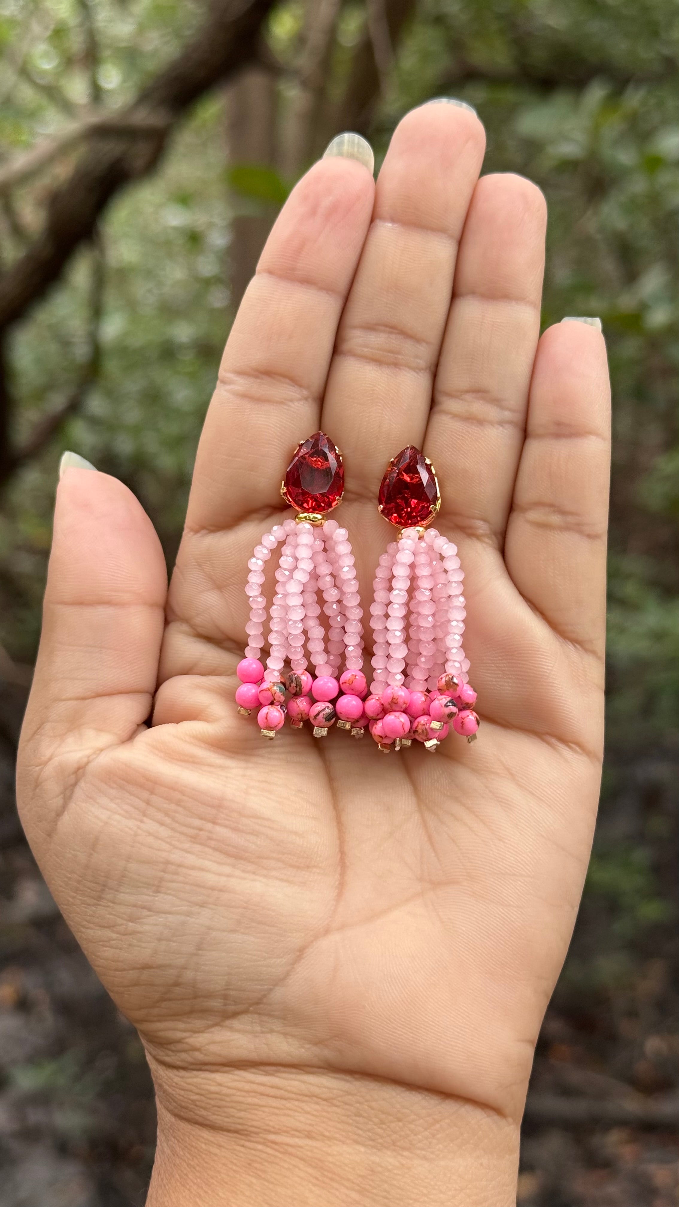 Brinco Mini Capadócia - Rosa