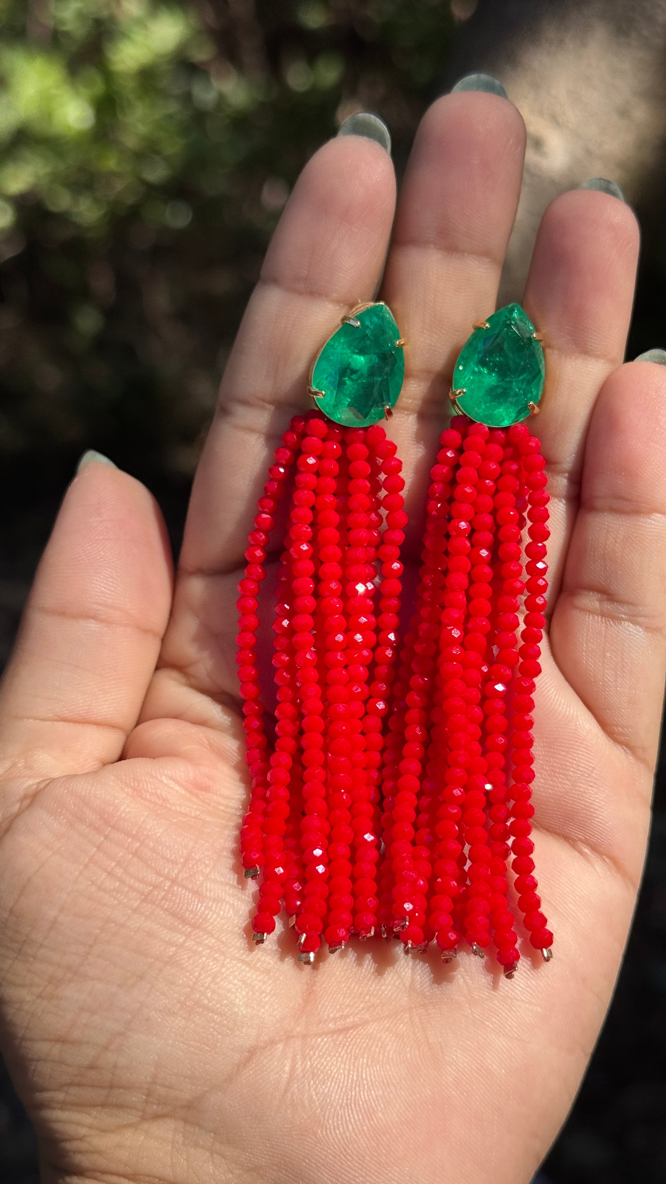 Brinco Íris - Vermelho melancia