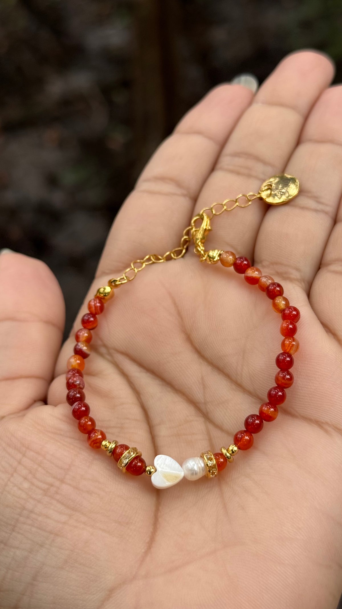 Pulseira Ágata de fogo