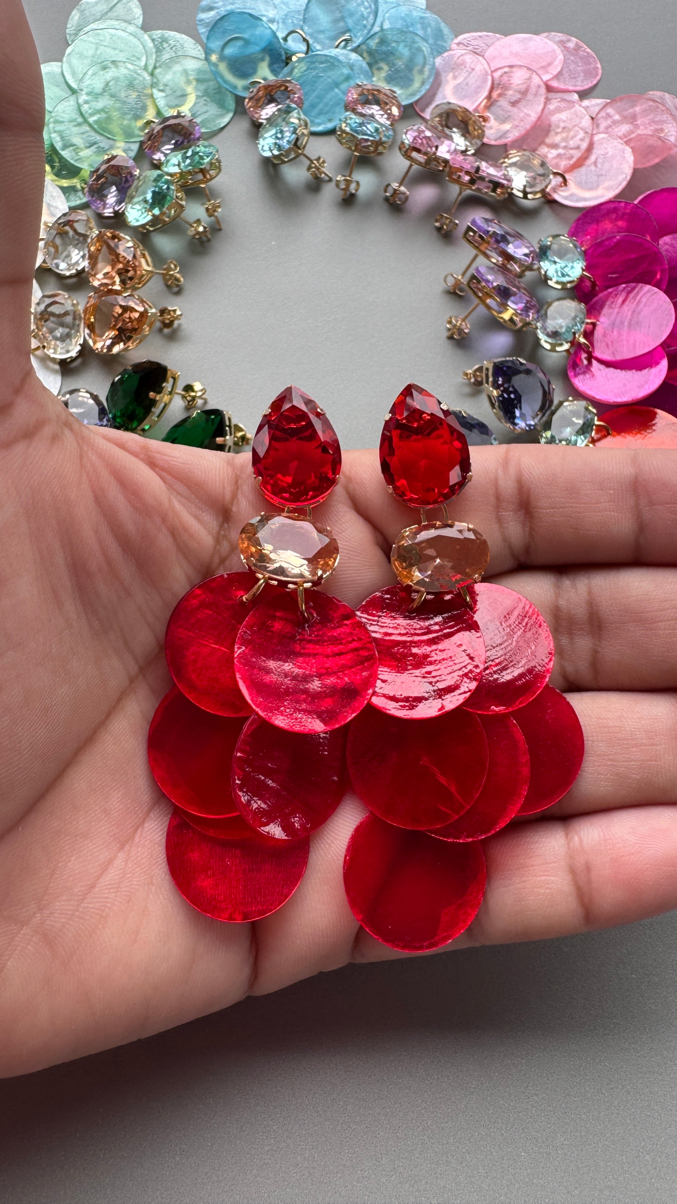 Novo Isla metalizado - Vermelho