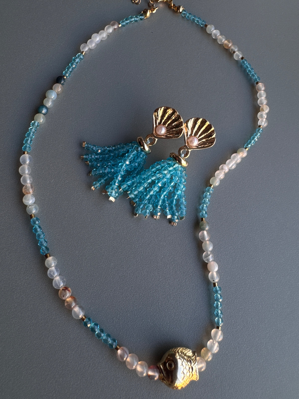 Conjunto azul mix claro