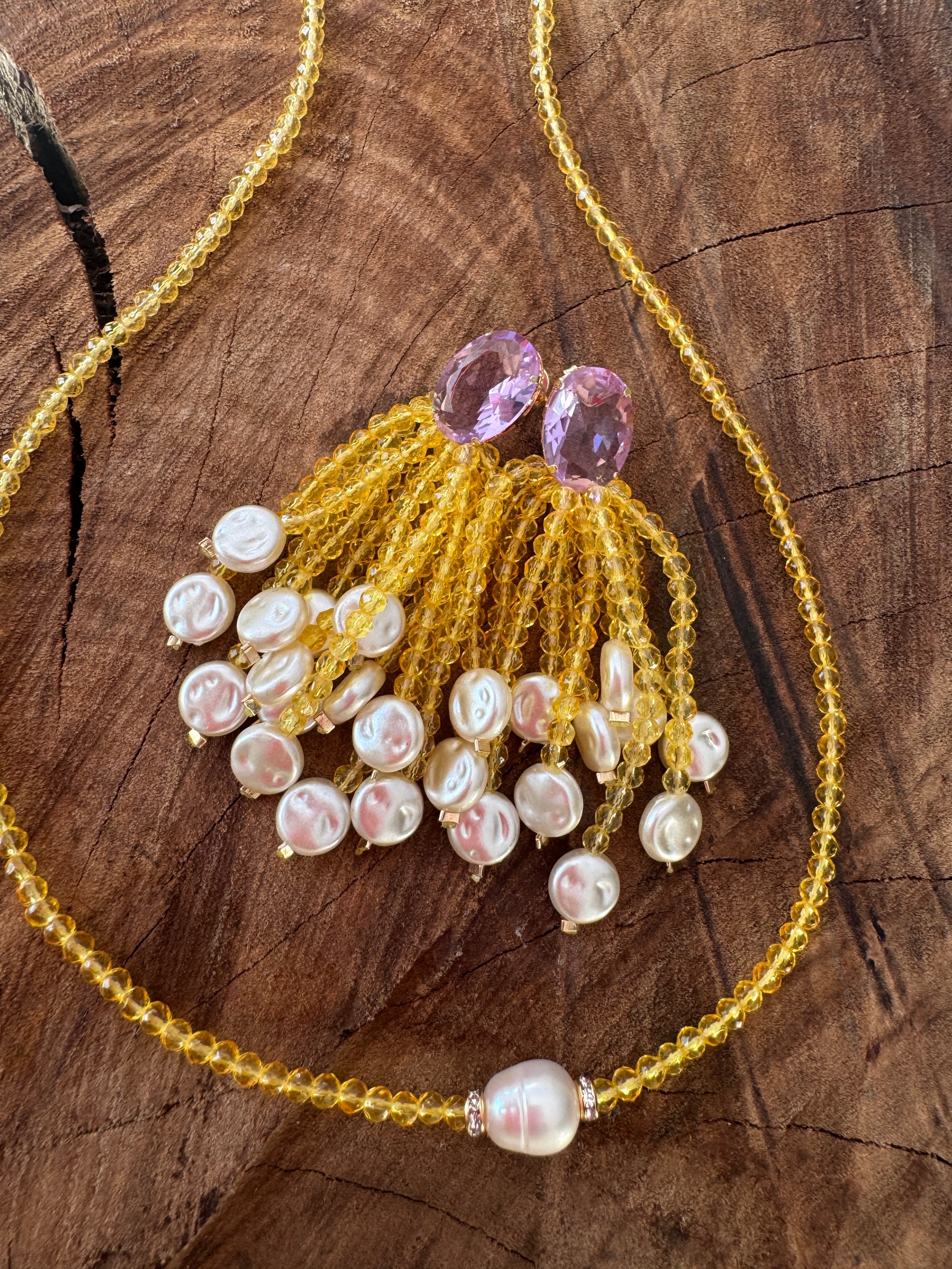 Conjunto Costa Rica - Amarelo translúcido