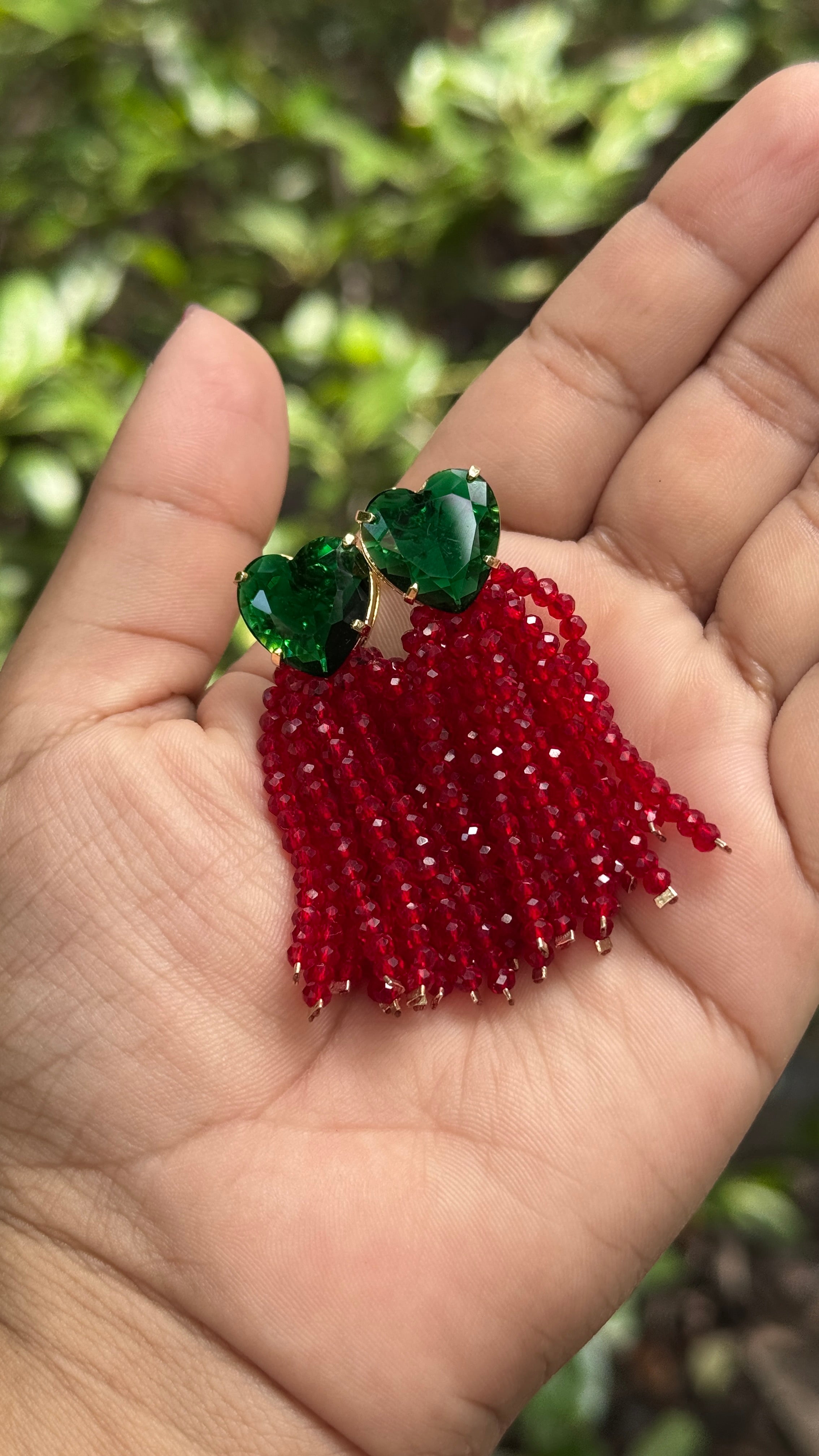 Brinco Larissa - Cherry