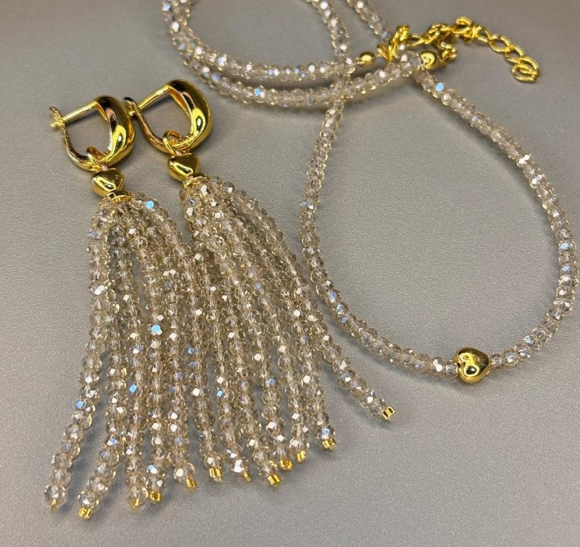 Conjunto Izabelle champanhe