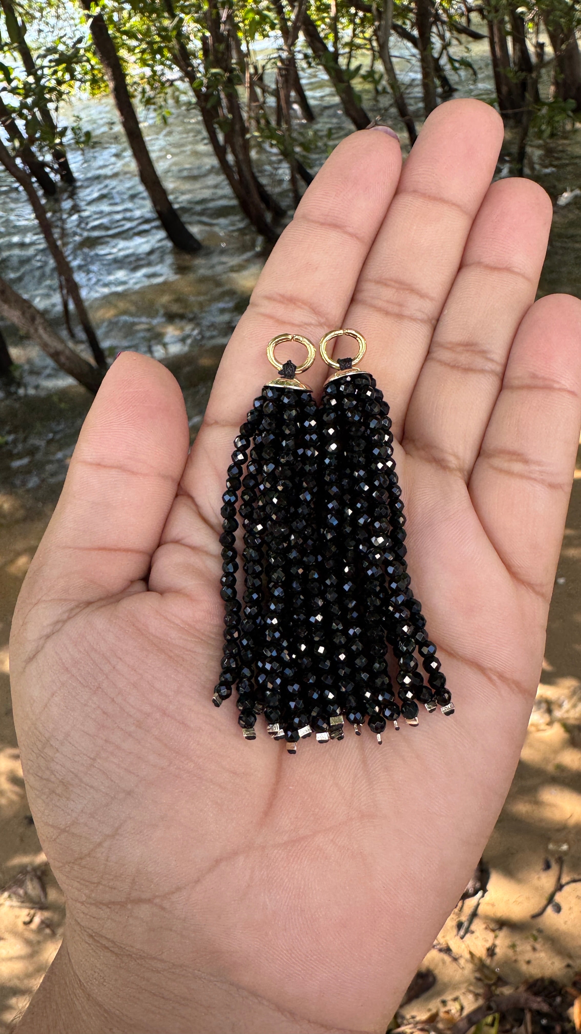 Franjas avulsas - Preto