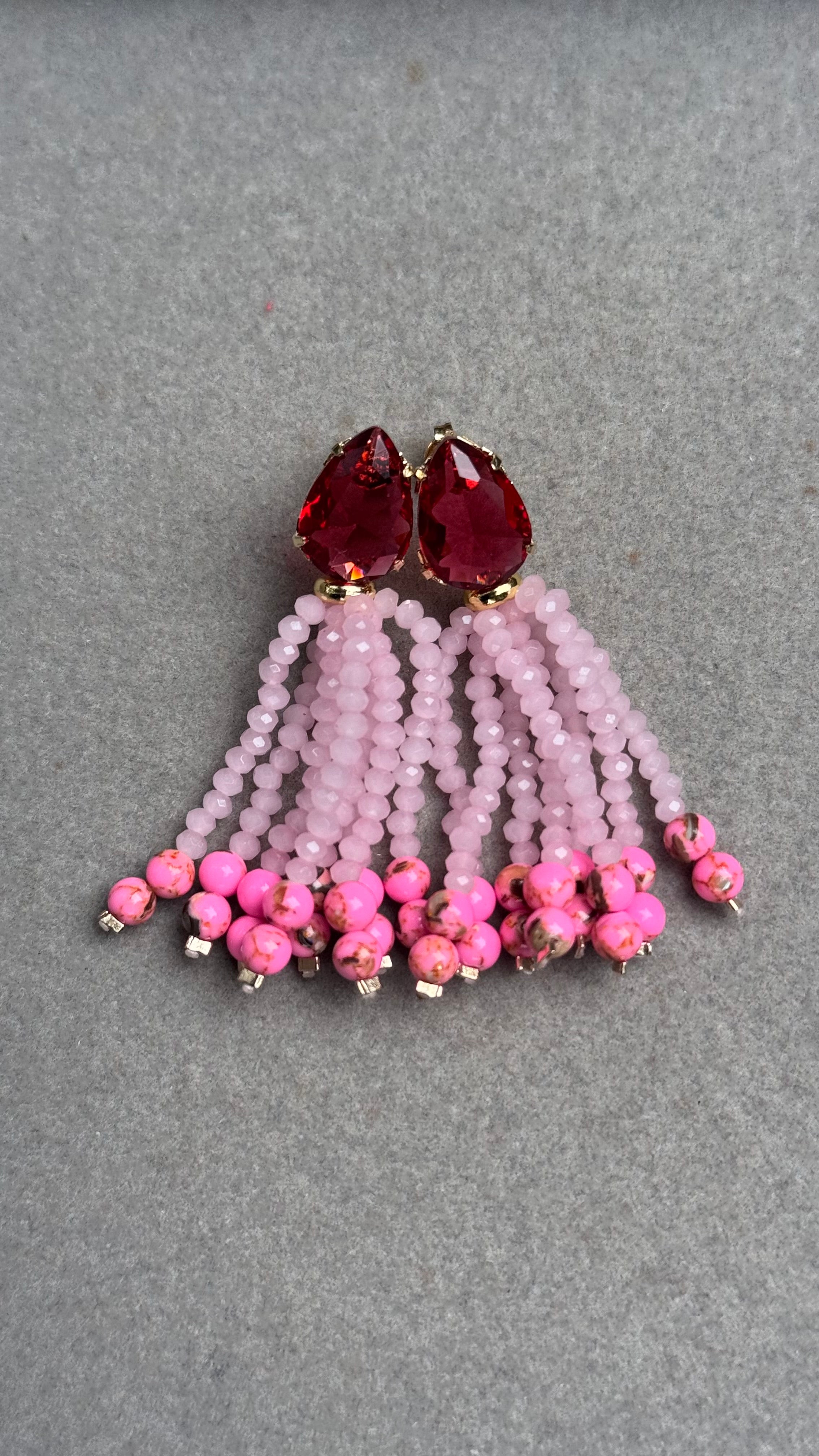 Brinco Mini Capadócia - Rosa