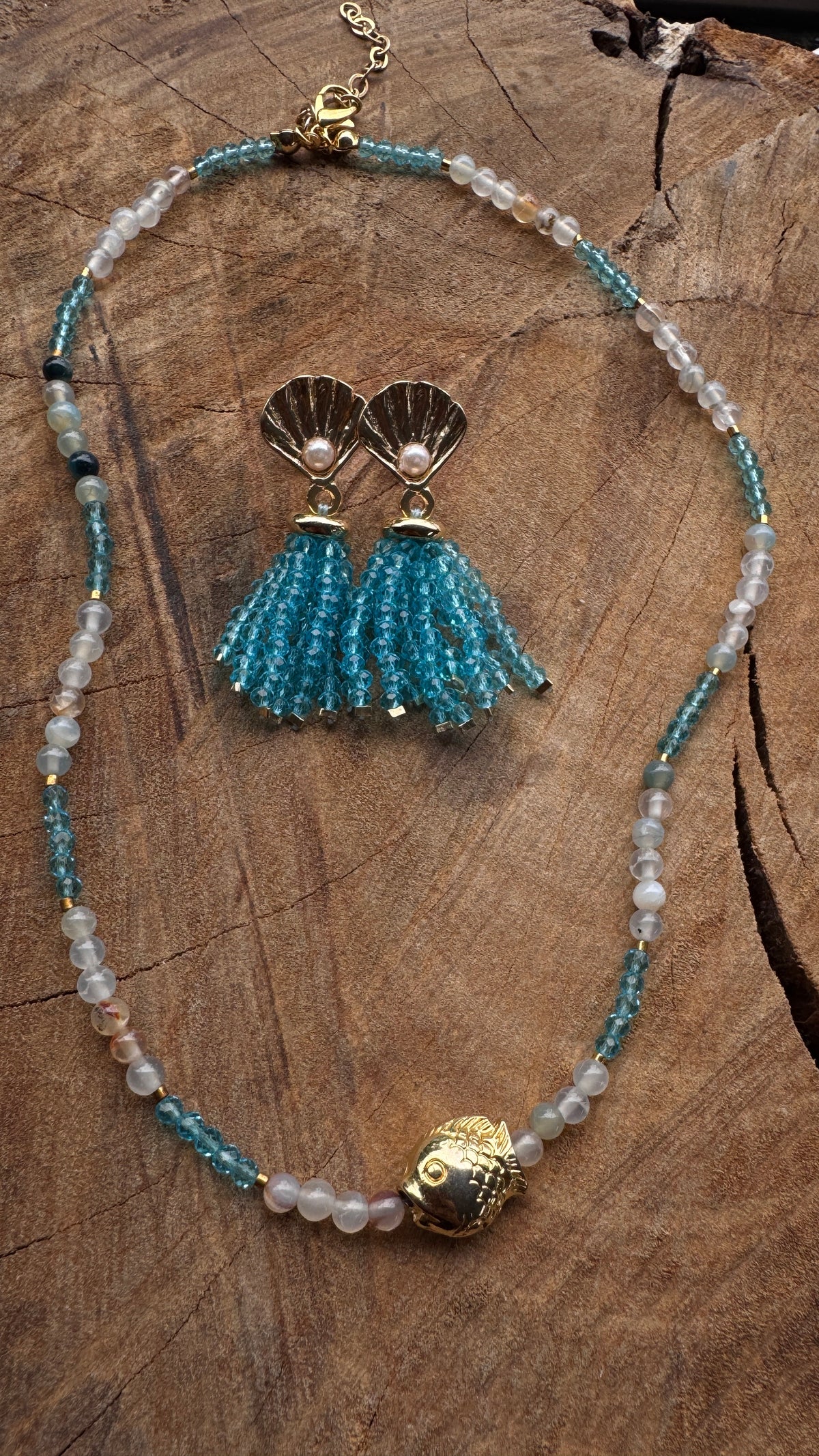 Conjunto azul mix claro