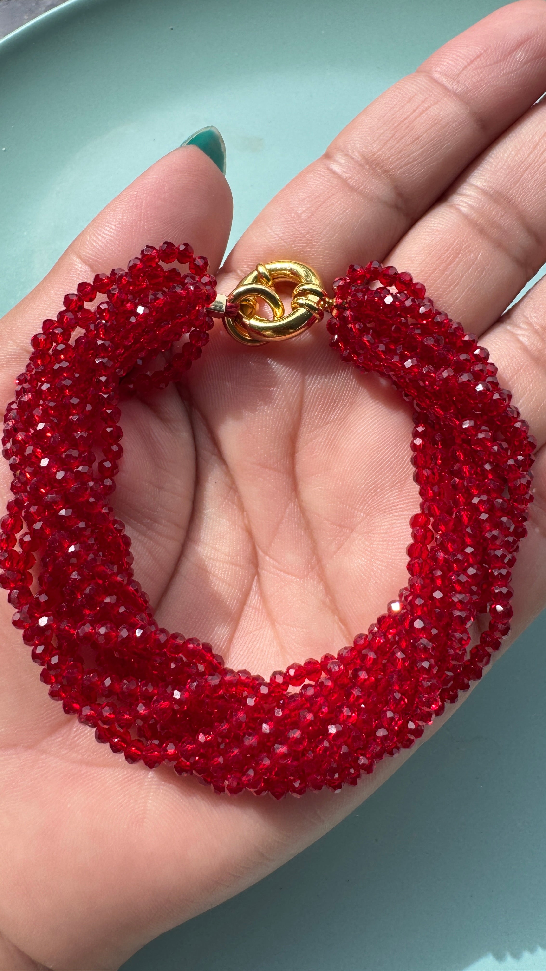 Pulseira Alessandra - rubi