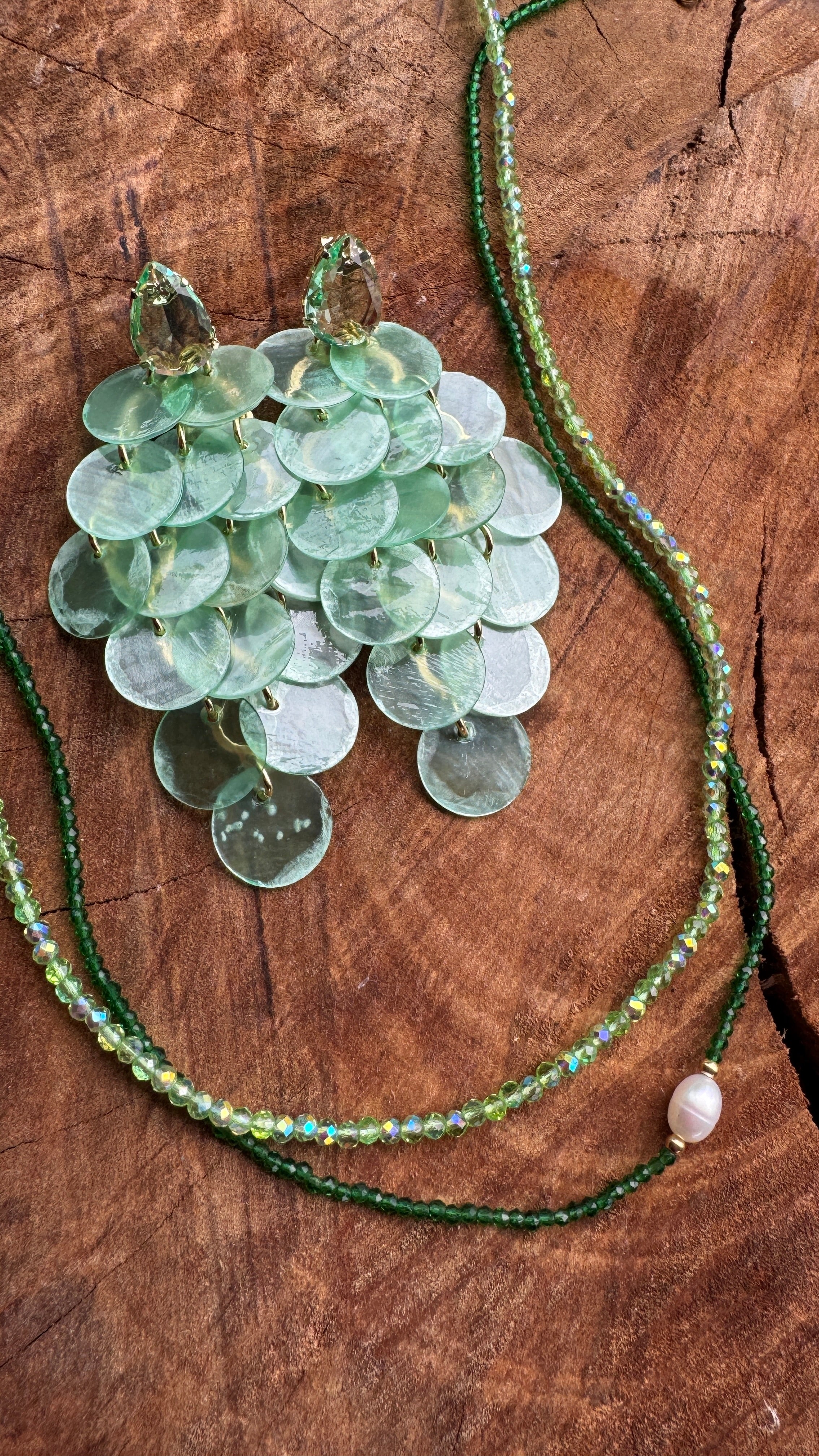 Conjunto Isla 8 cm - verde claro