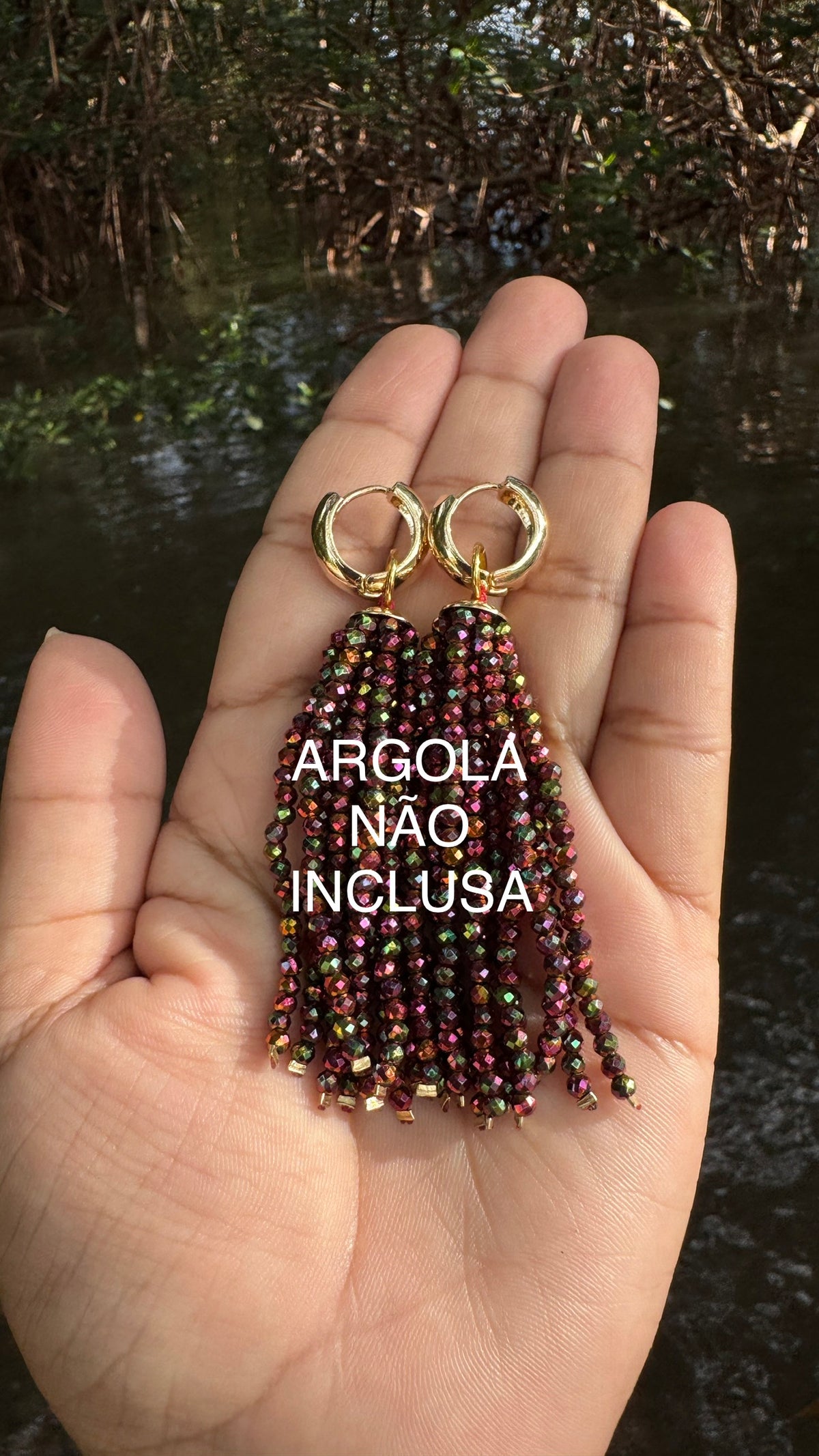 Franjas avulsas - colorido mesclado