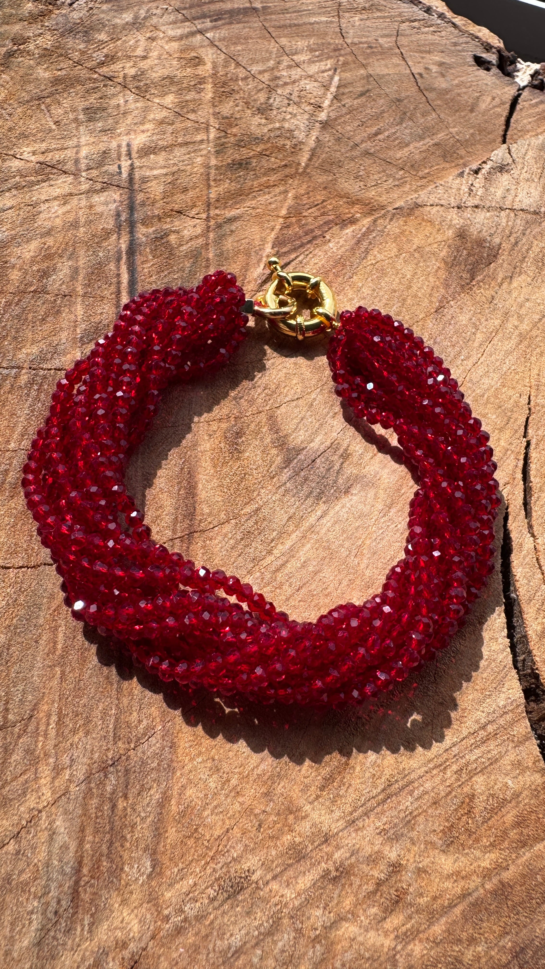 Pulseira Alessandra - rubi