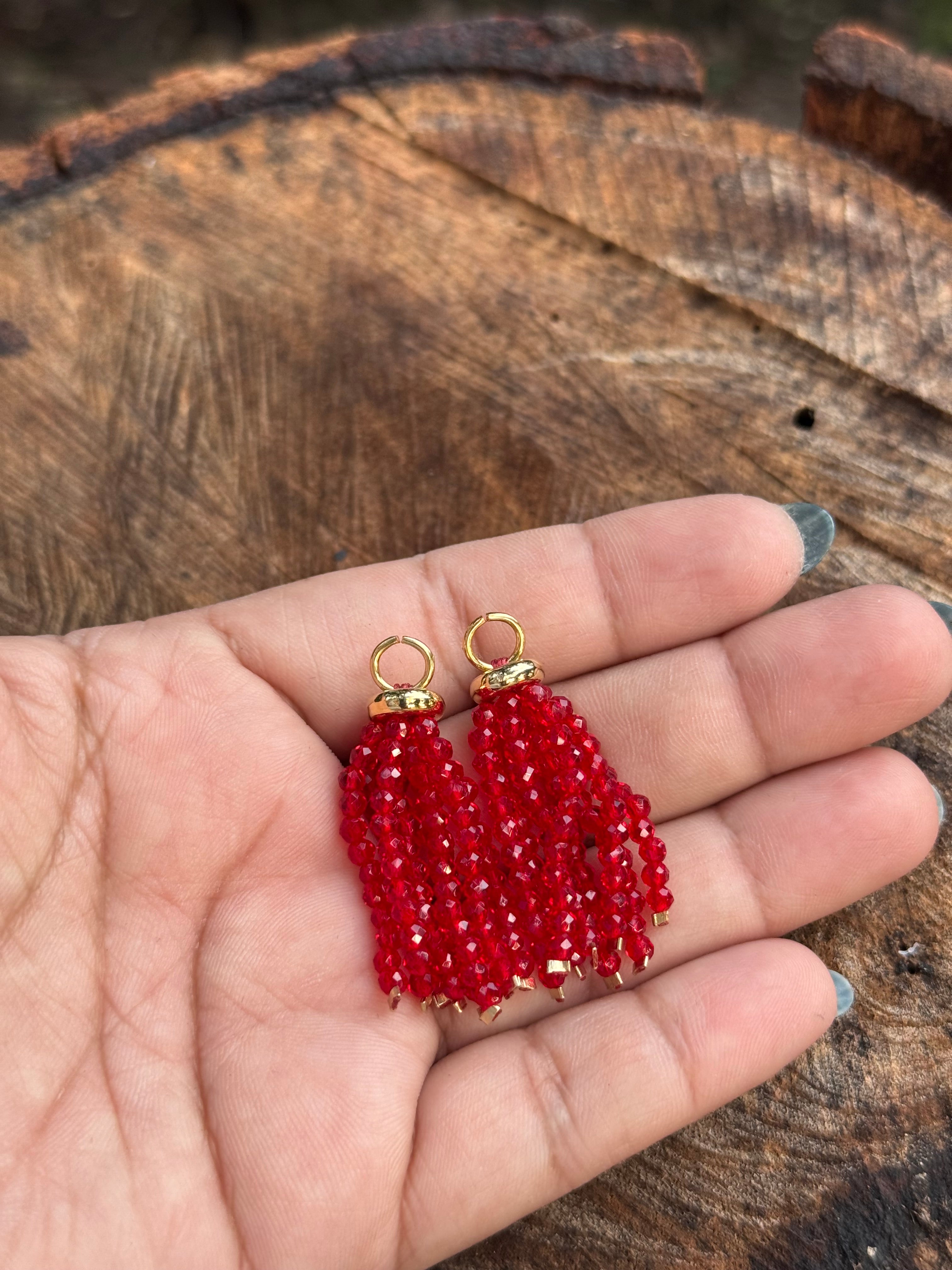 Franjas Avulsas - Vermelho Cherry