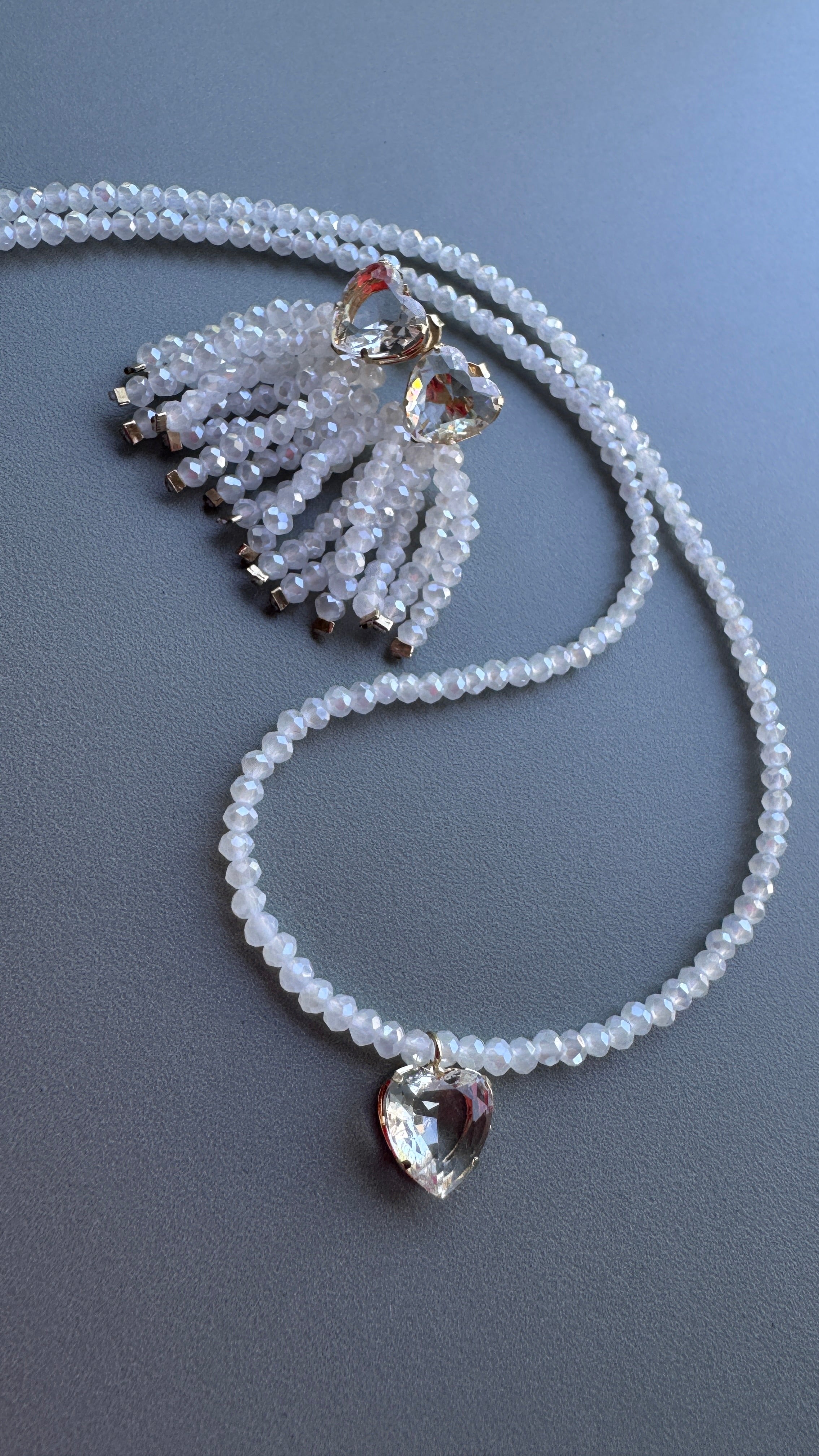 Conjunto Mini Larissa - Branco espelhado