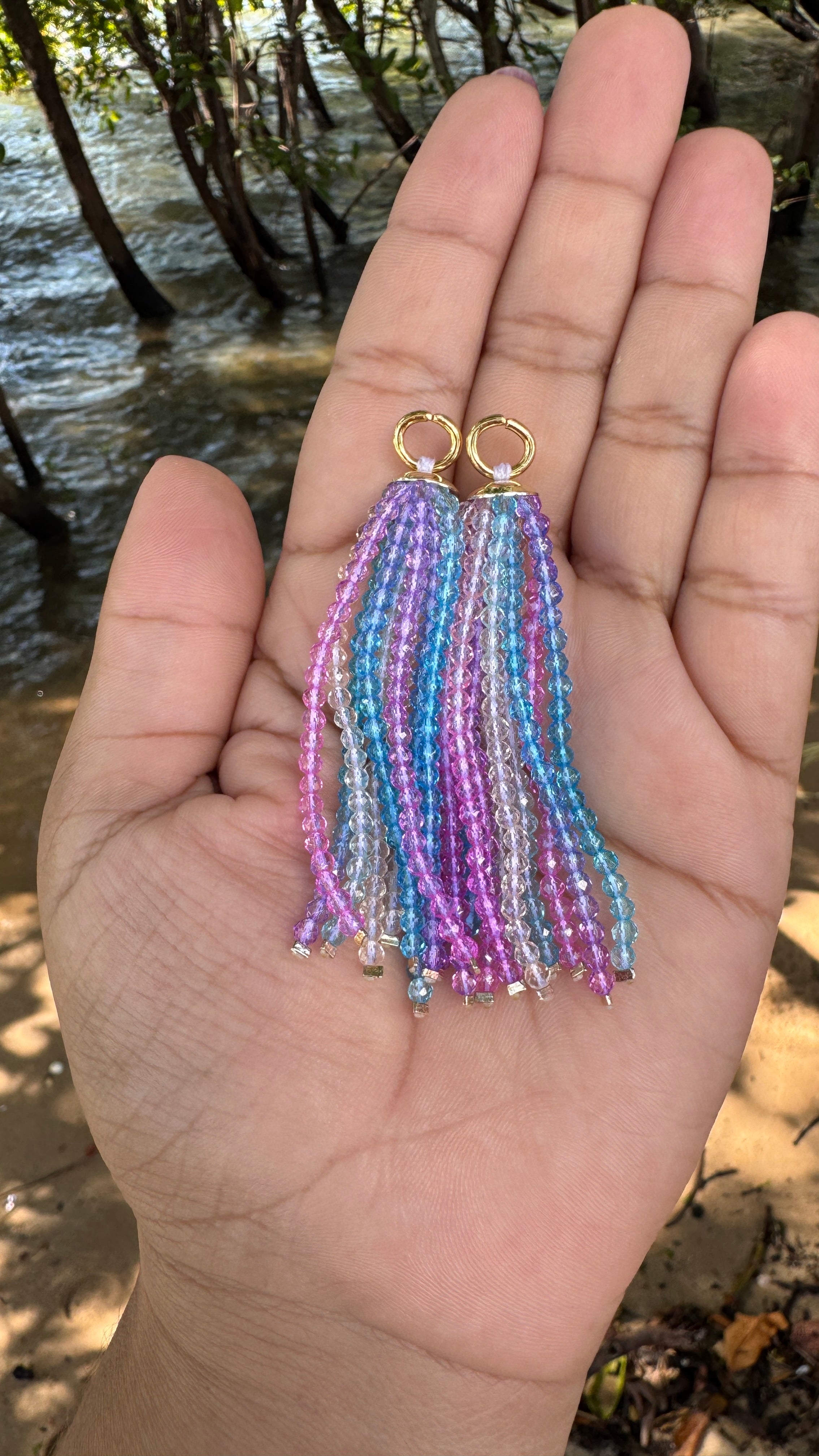 Franjas avulsas - Tie dye