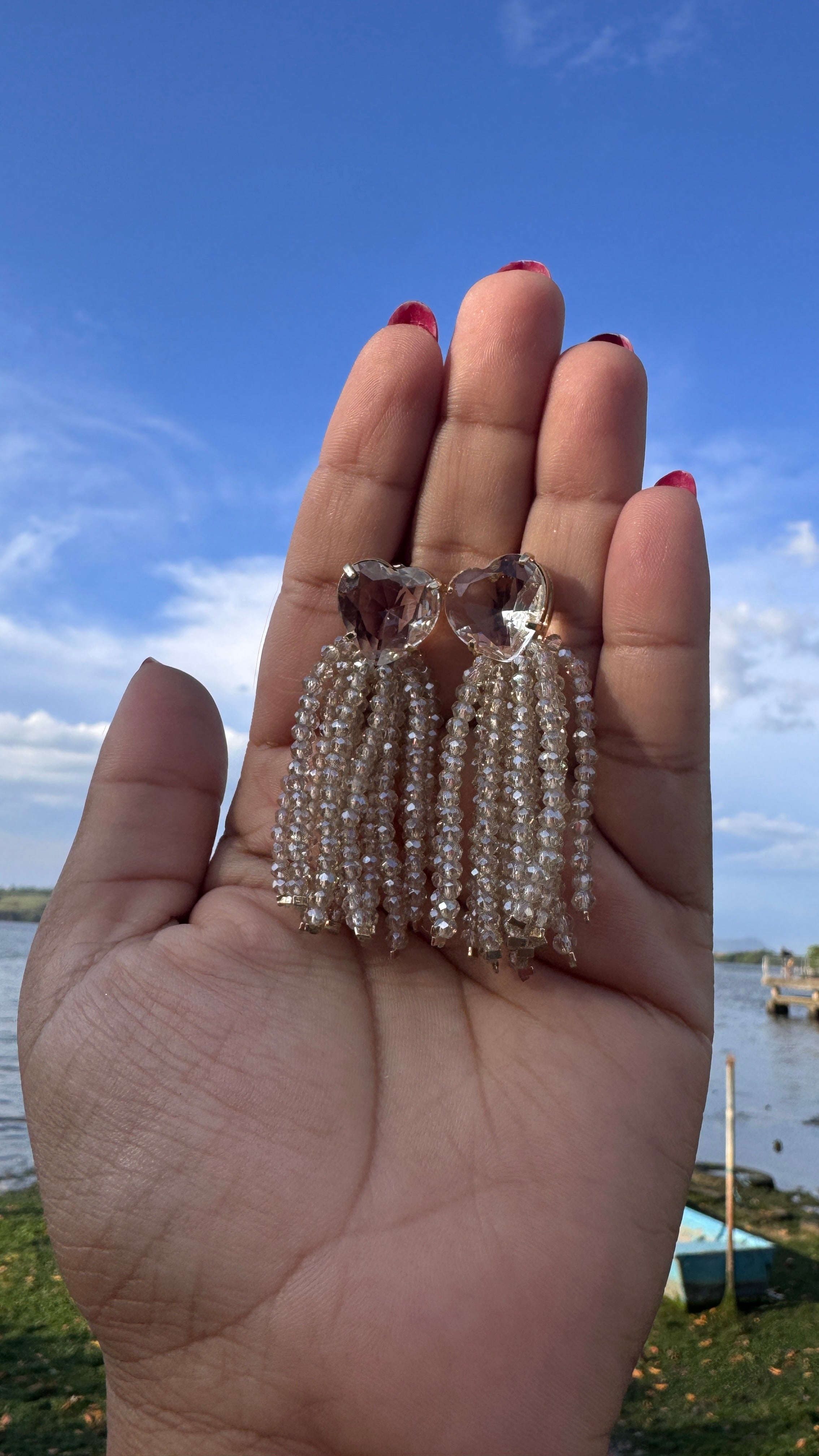 Brinco Larissa - Champanhe