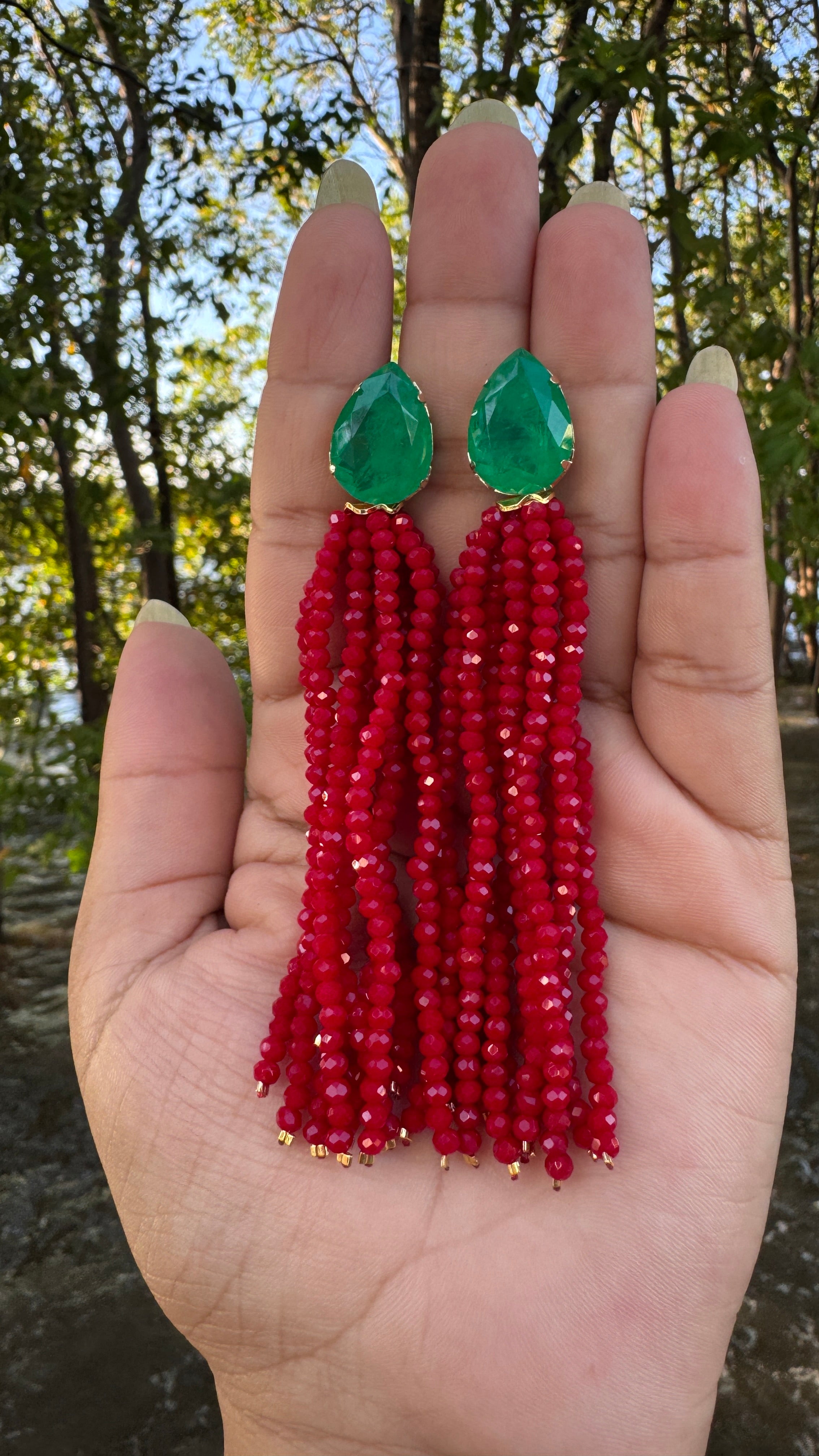 Brinco Íris - vermelho