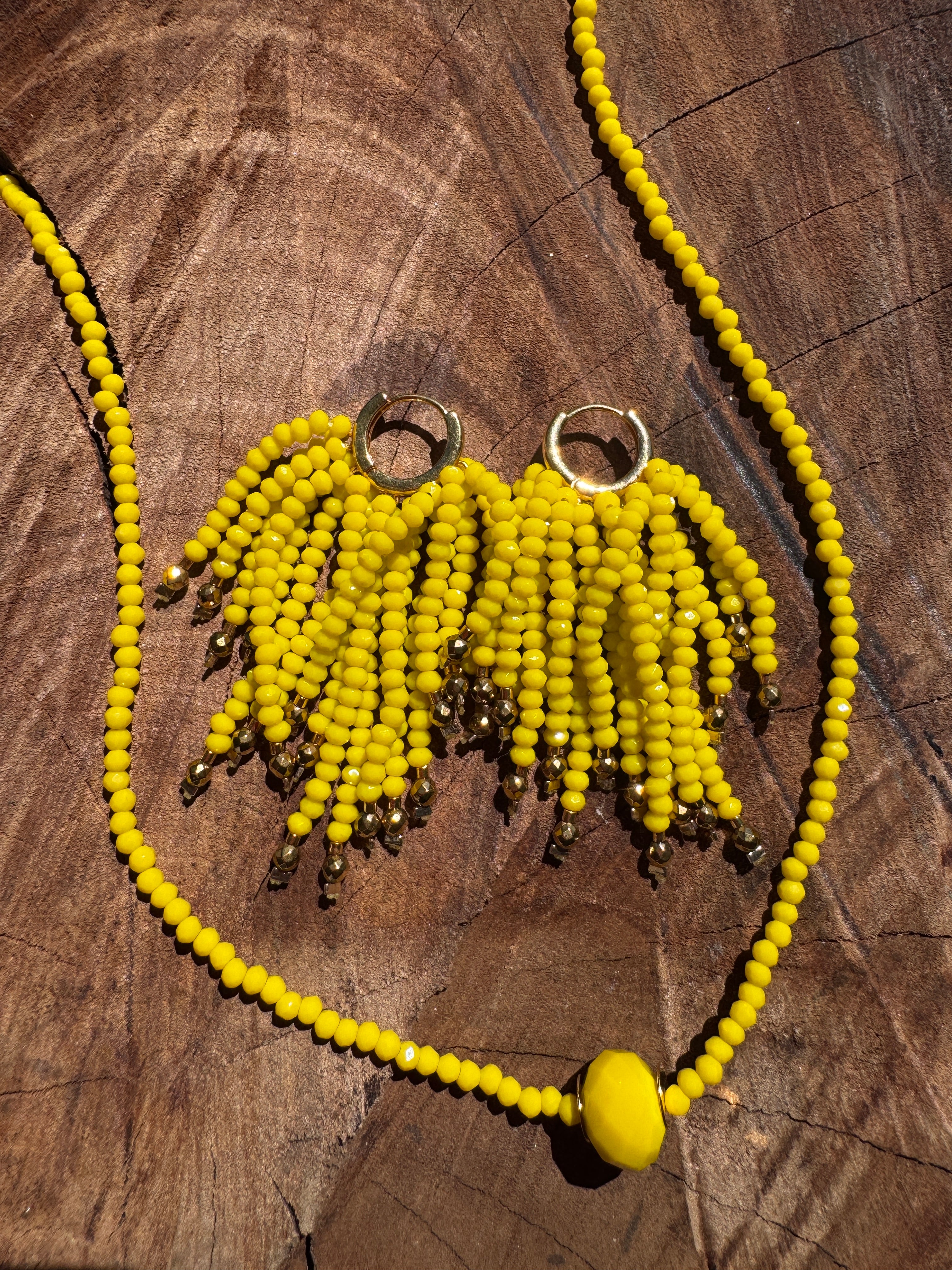 Conjunto Carol - Amarelo