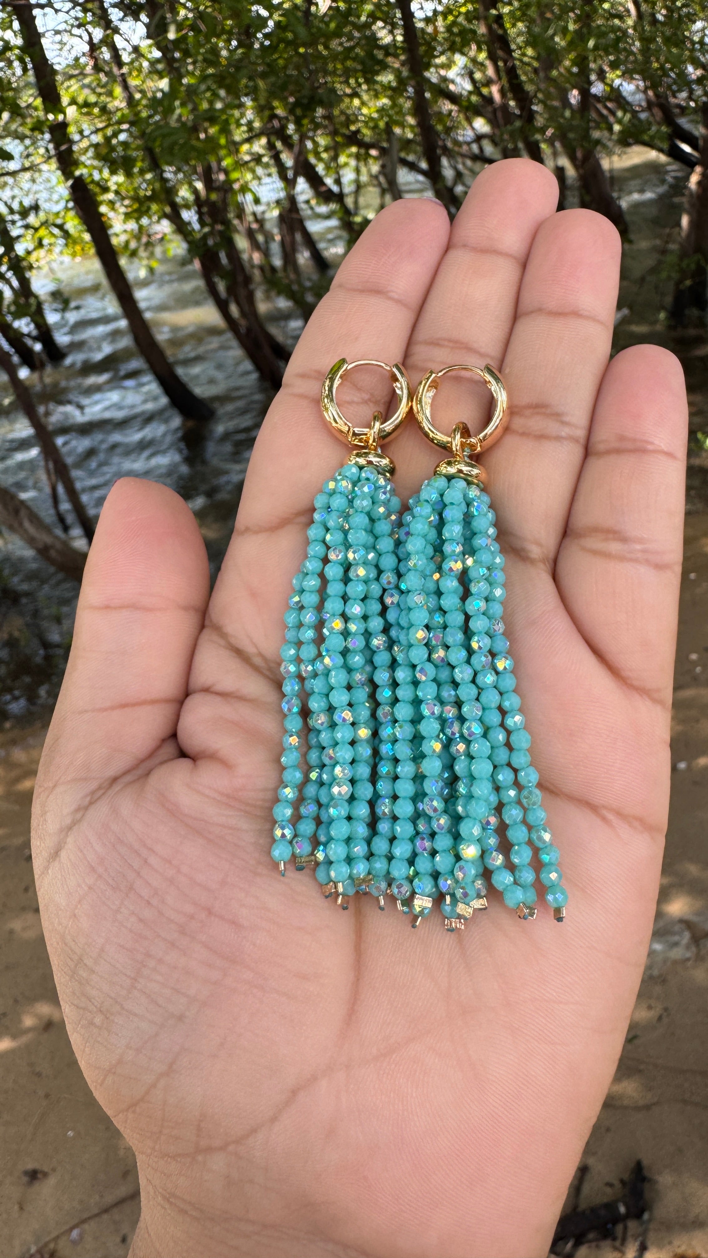 Brinco Zayah - Turquesa suave boreal