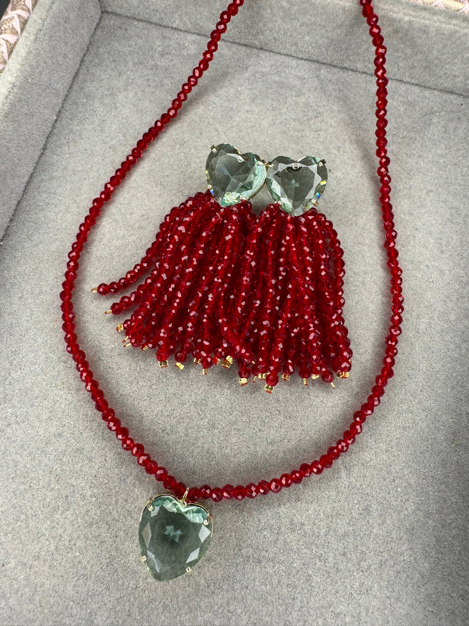 Conjunto Larissa - Vermelho cherry