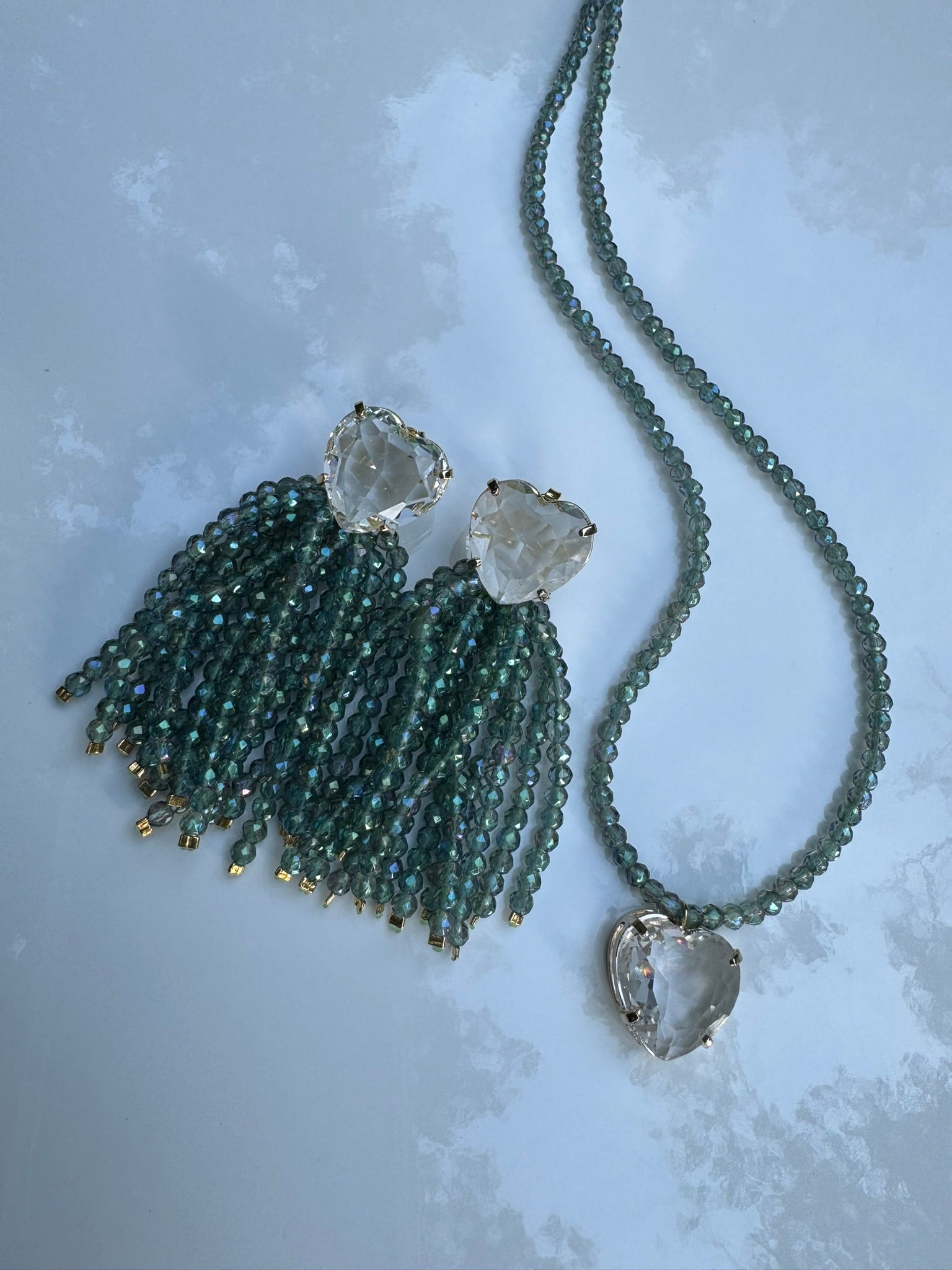 Conjunto Larissa - Verde acinzentado