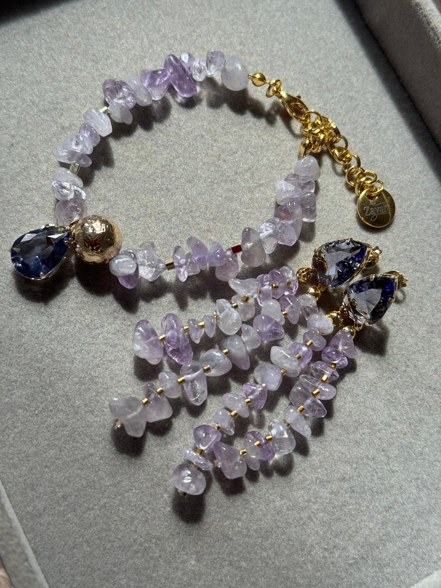 Conjunto Jasmine - Ametista