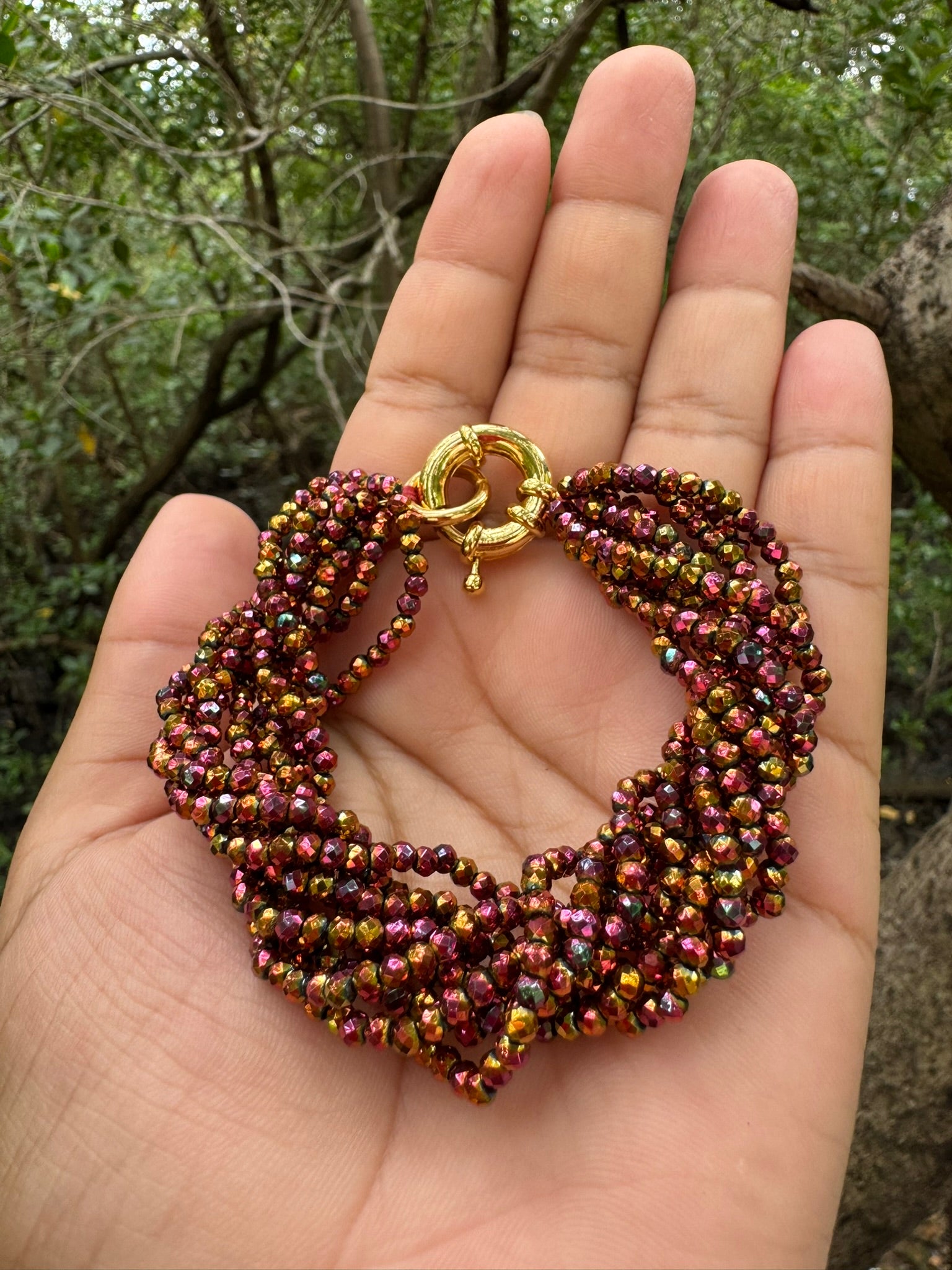Pulseira Alessandra - Cobre mesclado