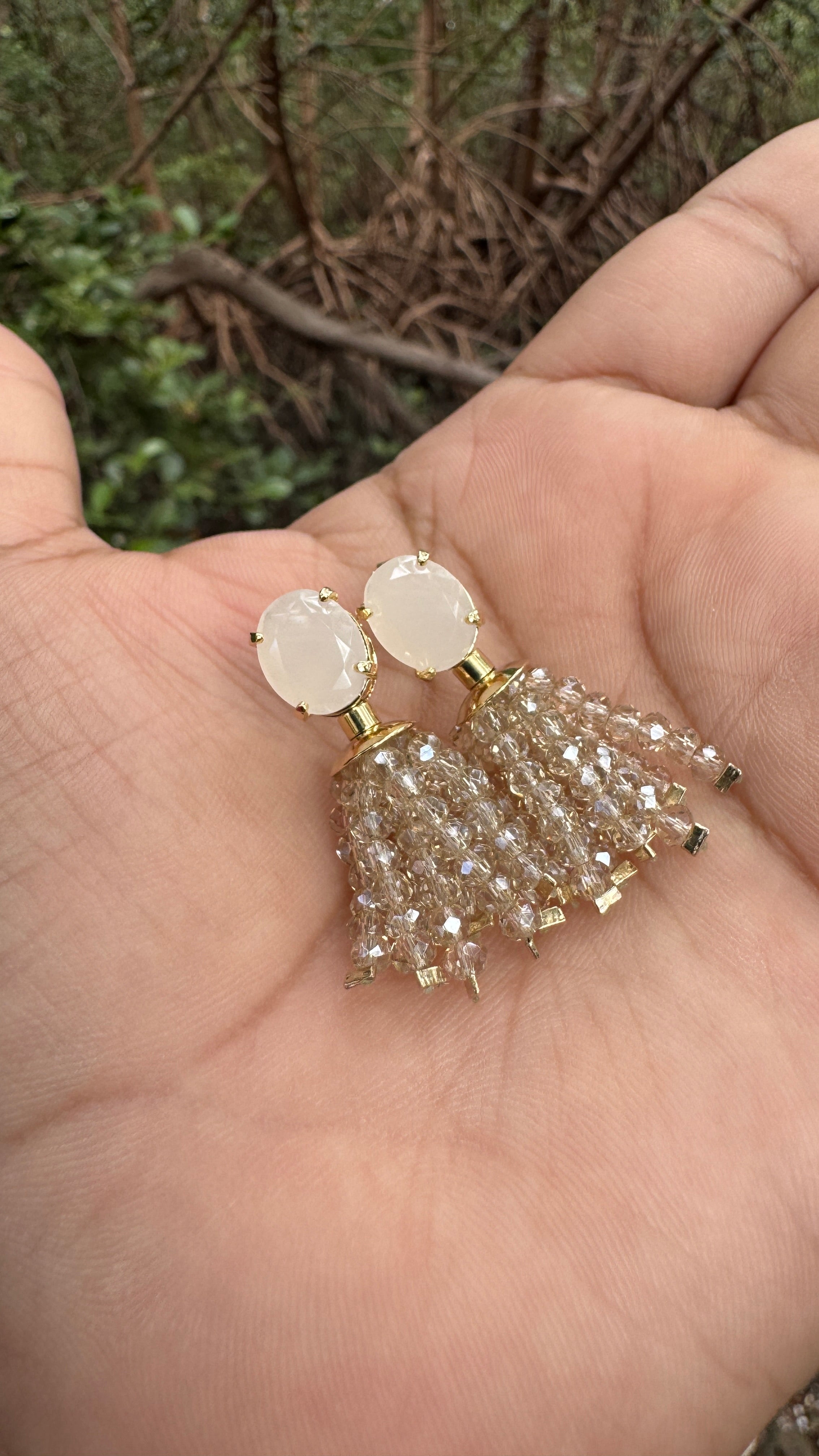 Brinco Paloma - Fusion branco